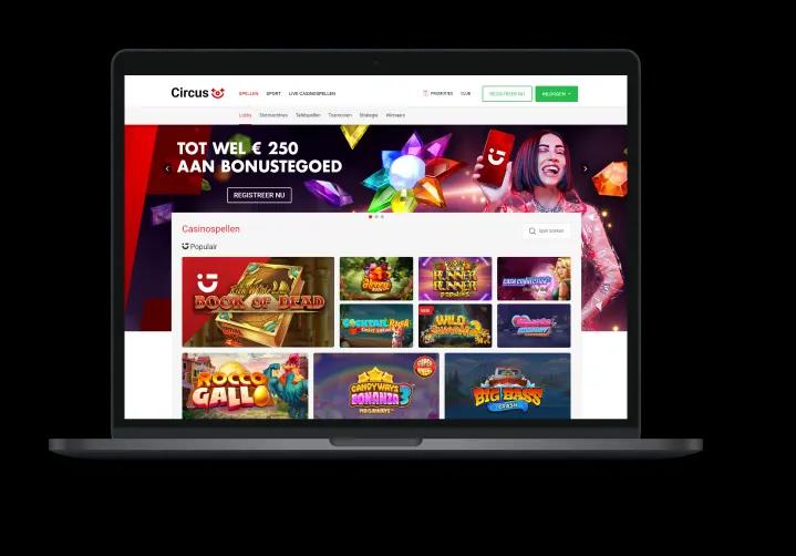 Online Casino Circus Desktop